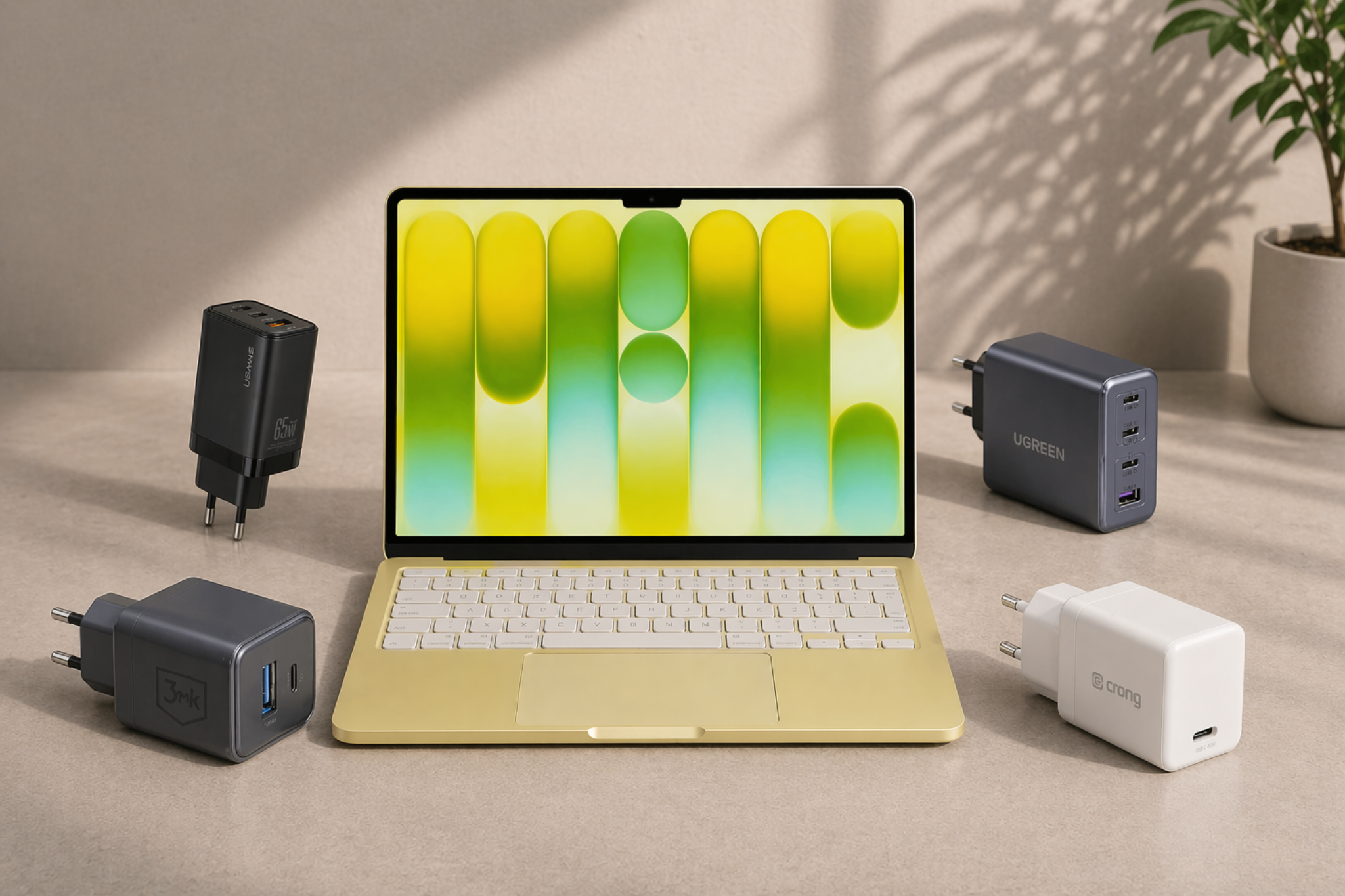 Ποια είναι η καλύτερη φορτιστή για το MacBook Neo 13 [2026]; Κορυφαία 7 μοντέλα