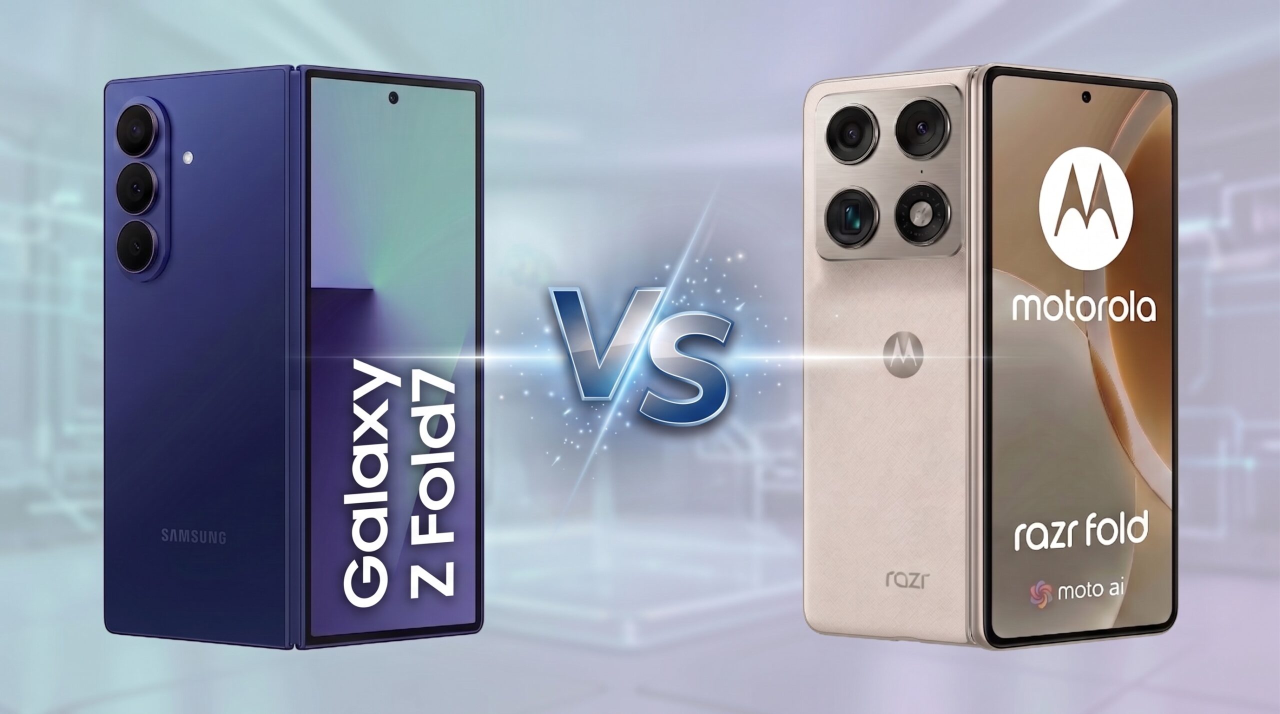 Motorola Razr Fold vs Samsung Galaxy Z Fold 7 — comparison