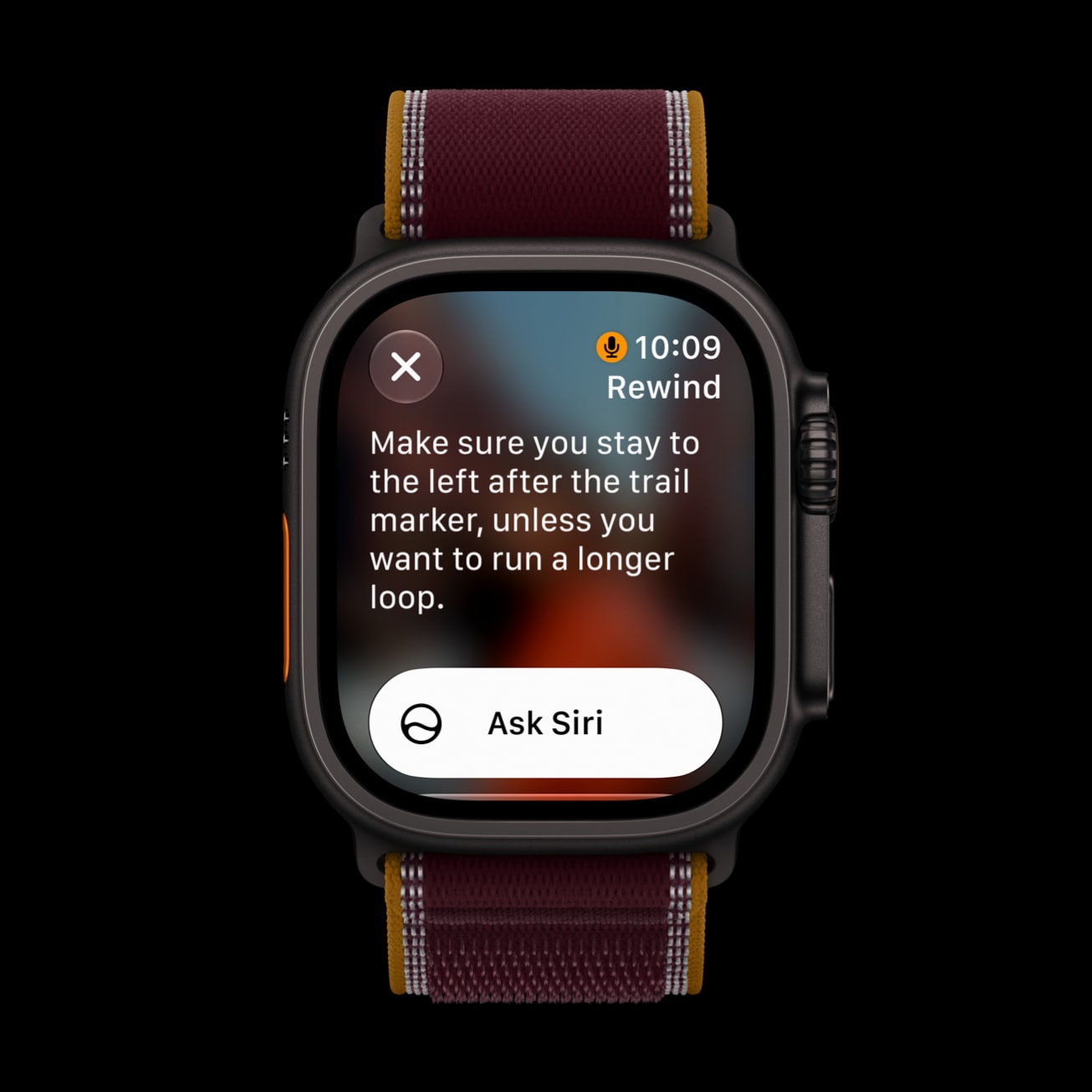 Live Rewind funkció az Apple Watch Ultra 4-en