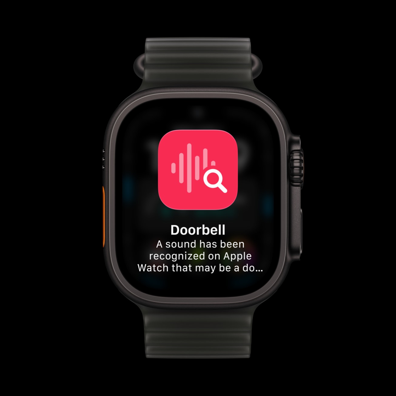 Hangok azonosítása az Apple Watch Ultra 4-en