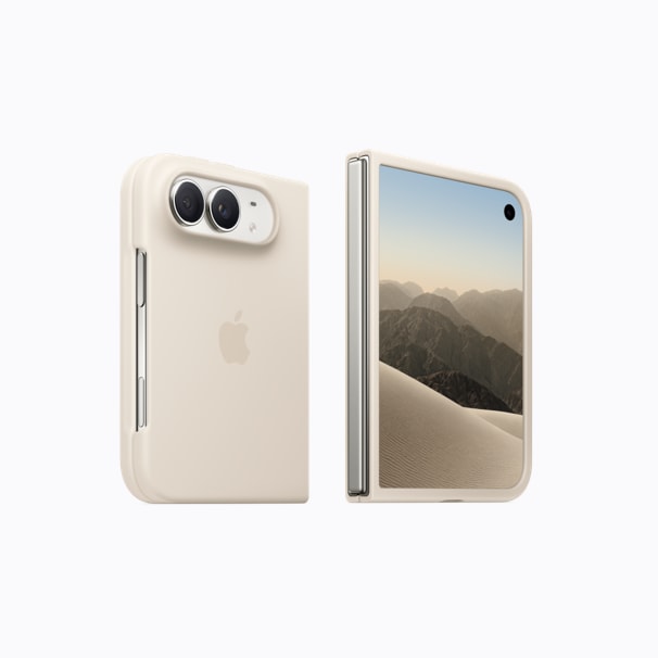 Two-part Apple iPhone Duo Case in sand color